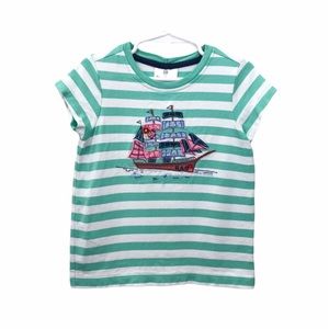 🎈Hanna Andersson Sailboat ⛵️ Appliqué Tee